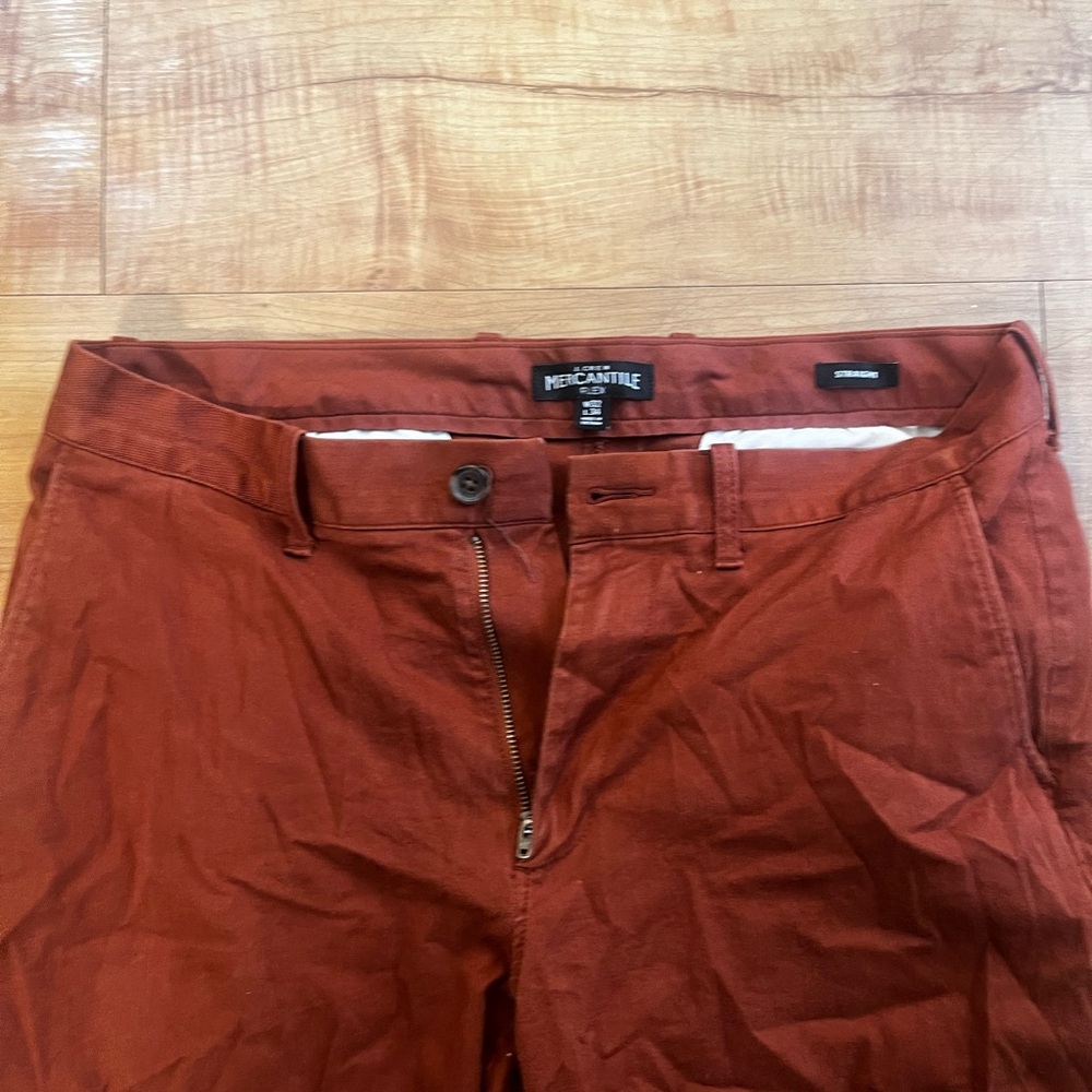 J Crew Maroon Chinos 32x34